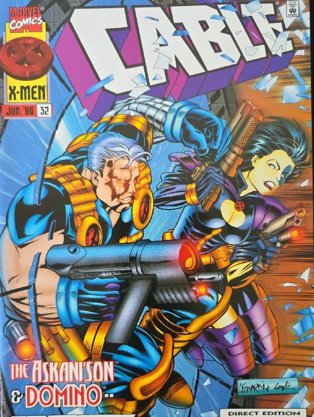 Cable Comic Book Set Of 4